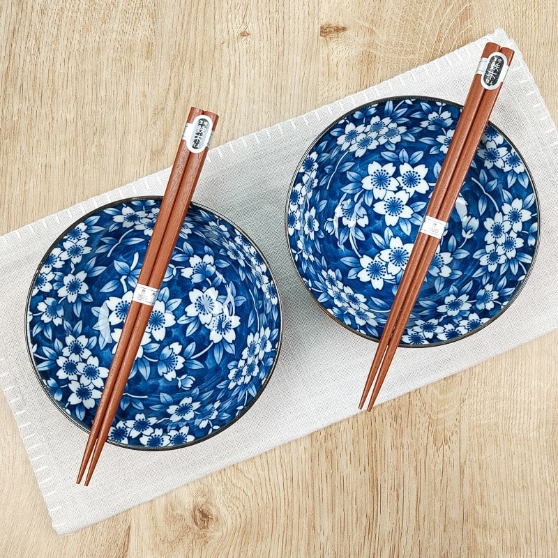 2 japanilaisen riisikulhon sarja
