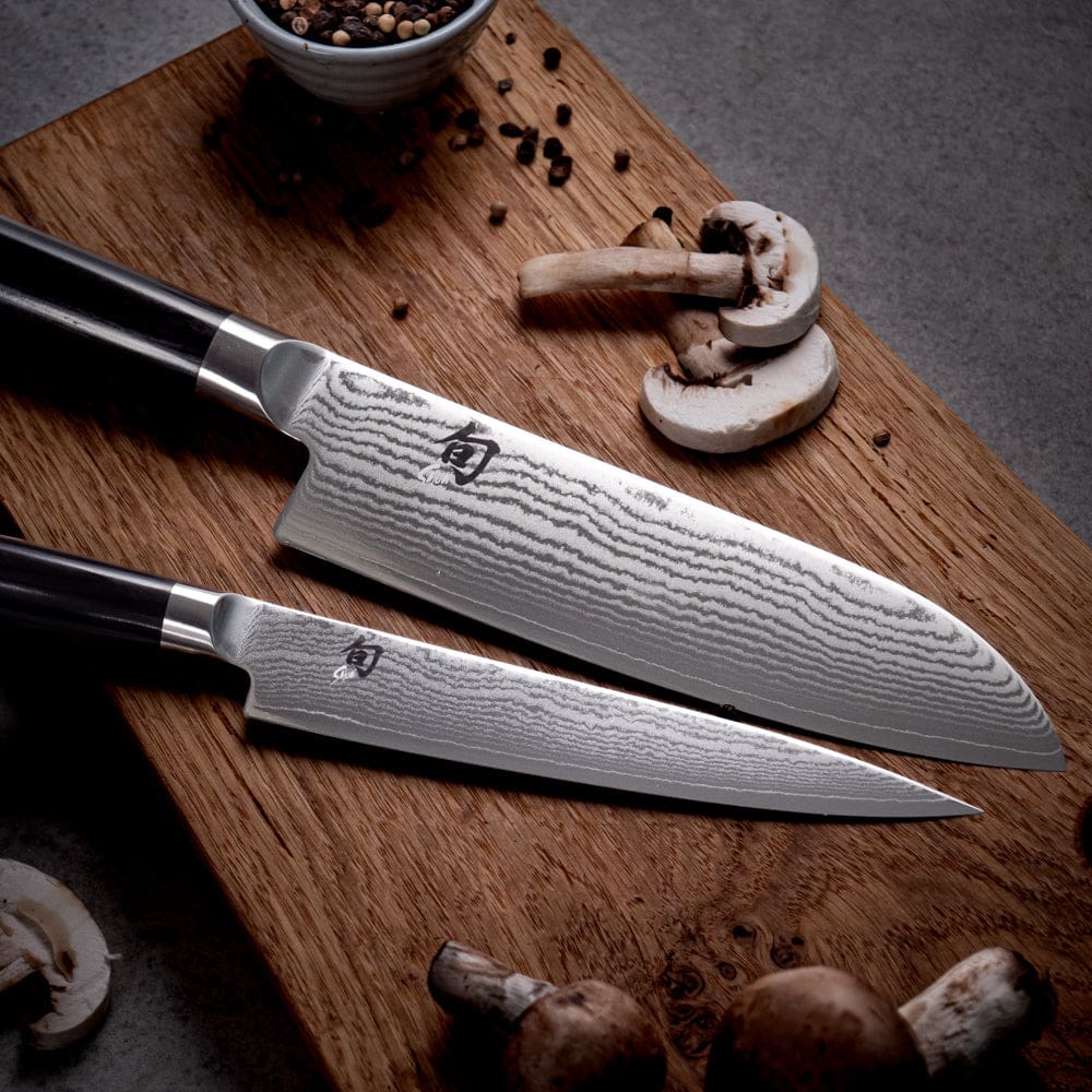 2 Shun Classic -veitsen sarja - Universal ja Santoku -veitset