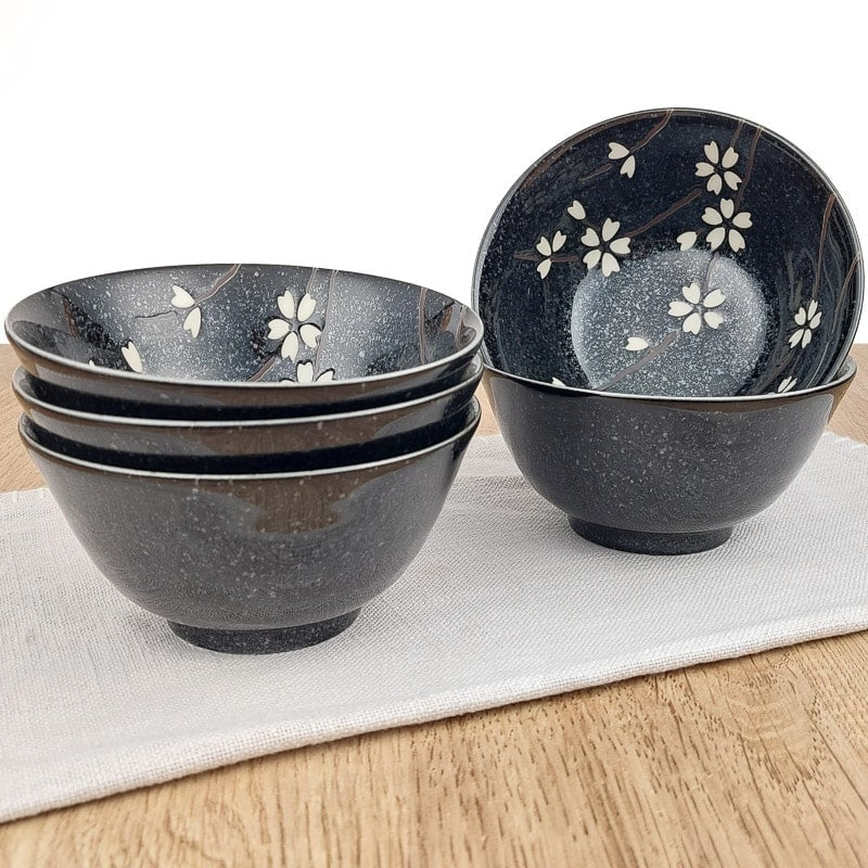 5 japanilaisen kevätkulhon sarja
