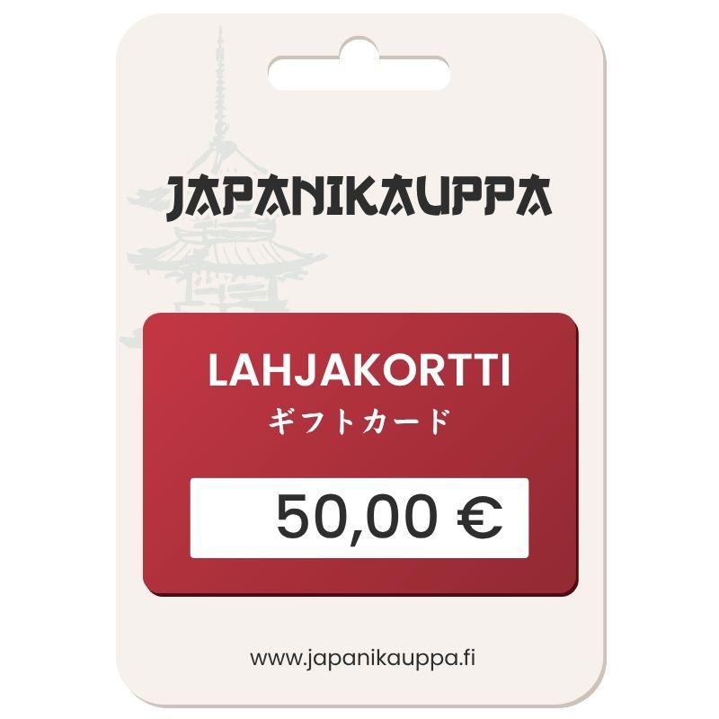 Japanikauppa lahjakortti