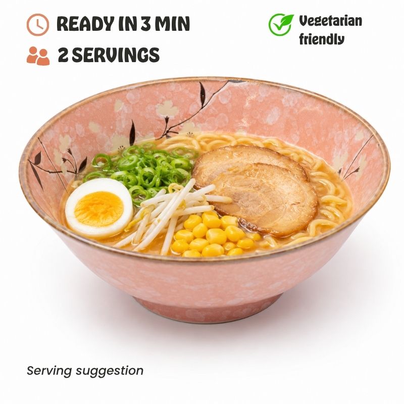 Japanilainen Instant Ramen - Sapporo Miso