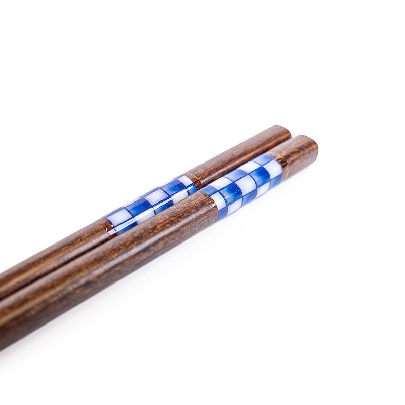 Japanilaiset Syömäpuikot - Ichimatsu Indigo