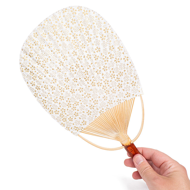 Japanilainen Uchiwa Viuhka - Washi Sakura