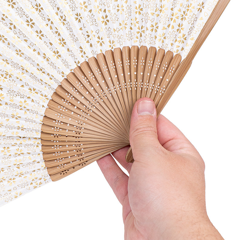 Japanilainen Mino Washi Viuhka - Sakura
