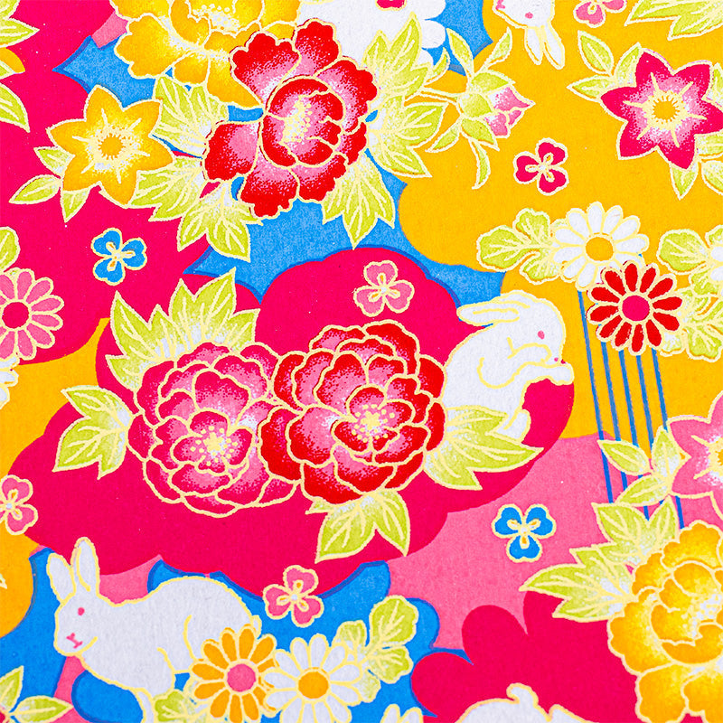 Japanilainen Goshuin Kirja Mino Washi - Usagi