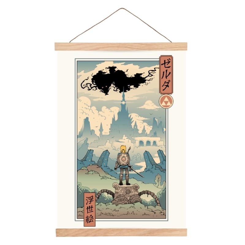Japanilainen Ukiyo-e legenda juliste - A3