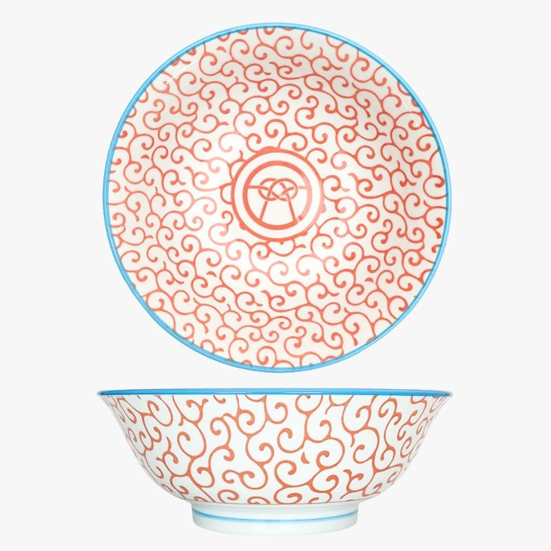Arabesque japanilainen Ramen kulho