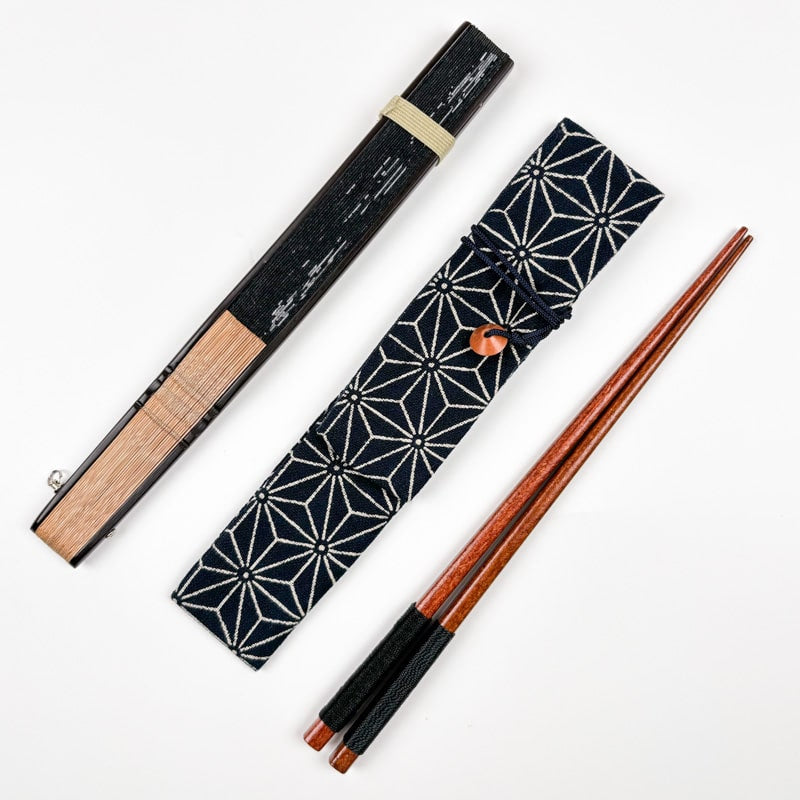 Asanoha Fan kytkin laukku