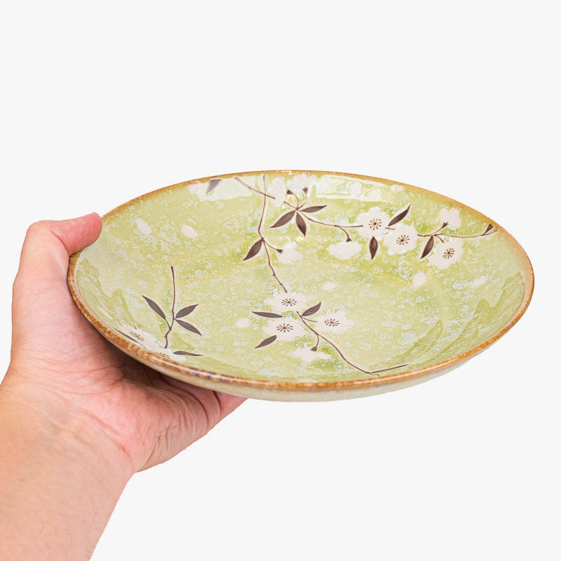 Midori Sakura -syvä japanilainen lautanen