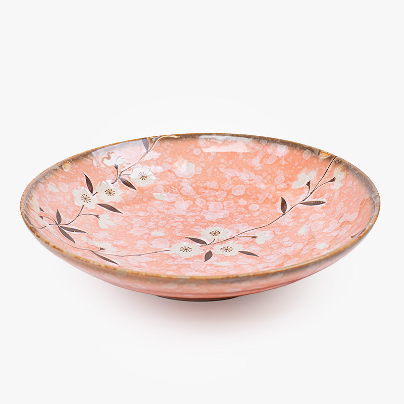 Syvä Japanilainen Lautanen - Pinku Sakura