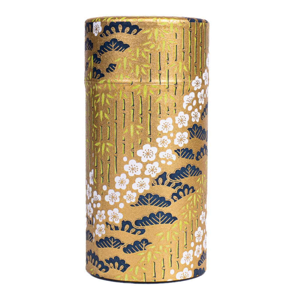 Japanilainen Washi Takeshirabe -teepakkaus, kultainen