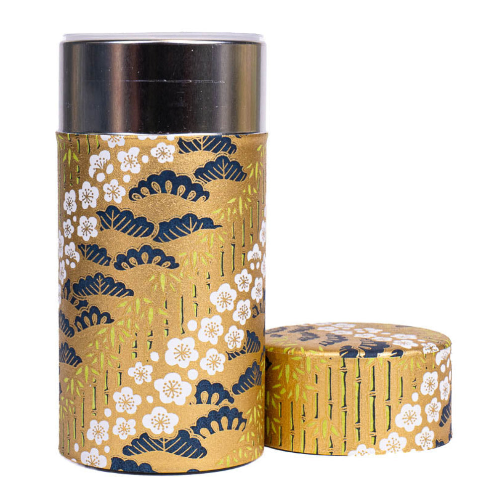 Japanilainen Washi Takeshirabe -teepakkaus, kultainen