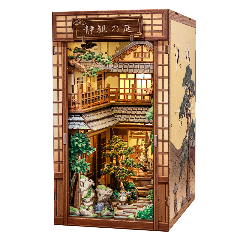 Book-Nook: Japanilainen rauhallinen sisäpiha