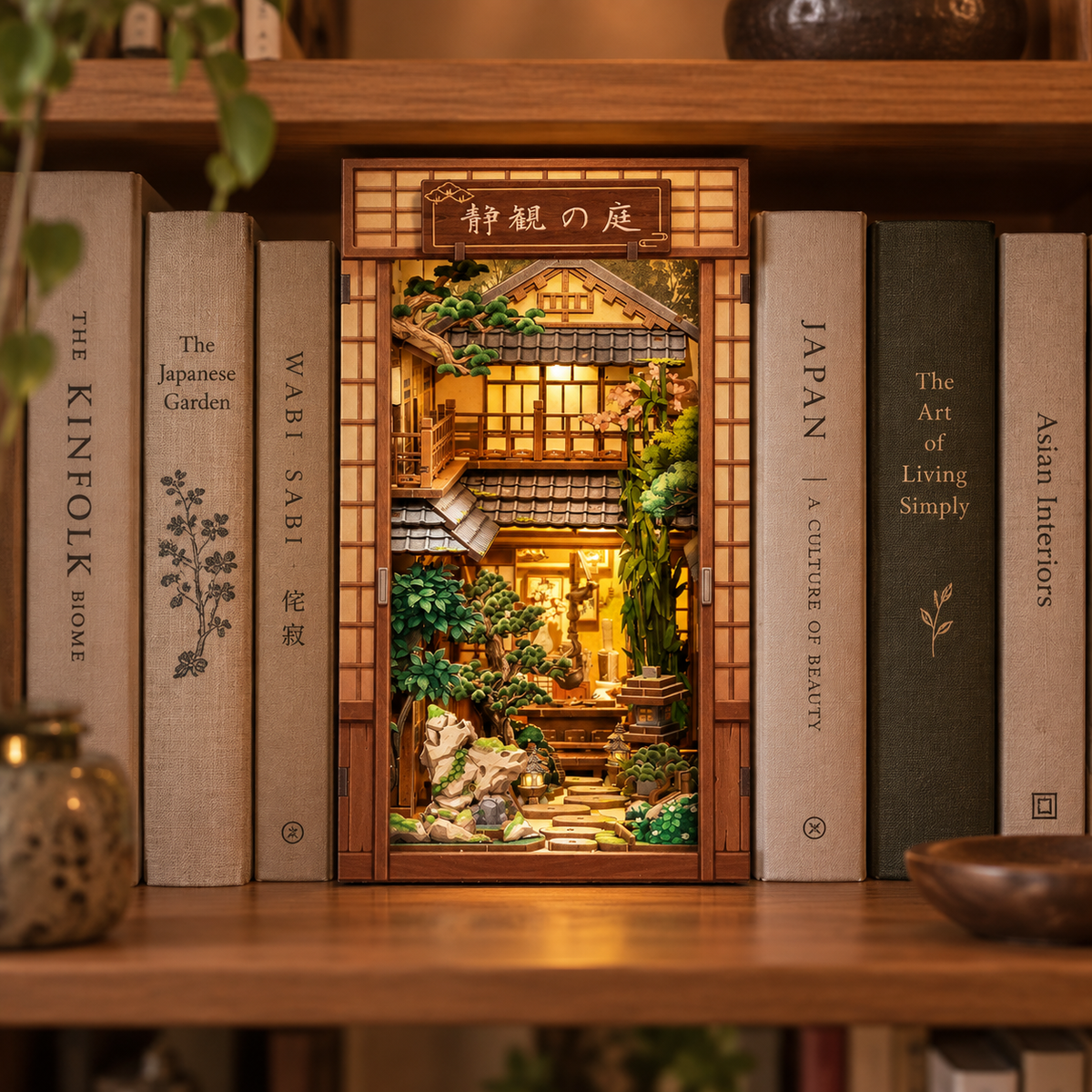 Book-Nook: Japanilainen rauhallinen sisäpiha