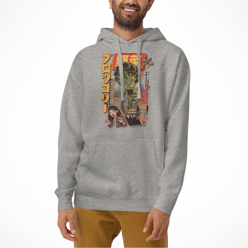 Broccozilla Japanilainen huppari