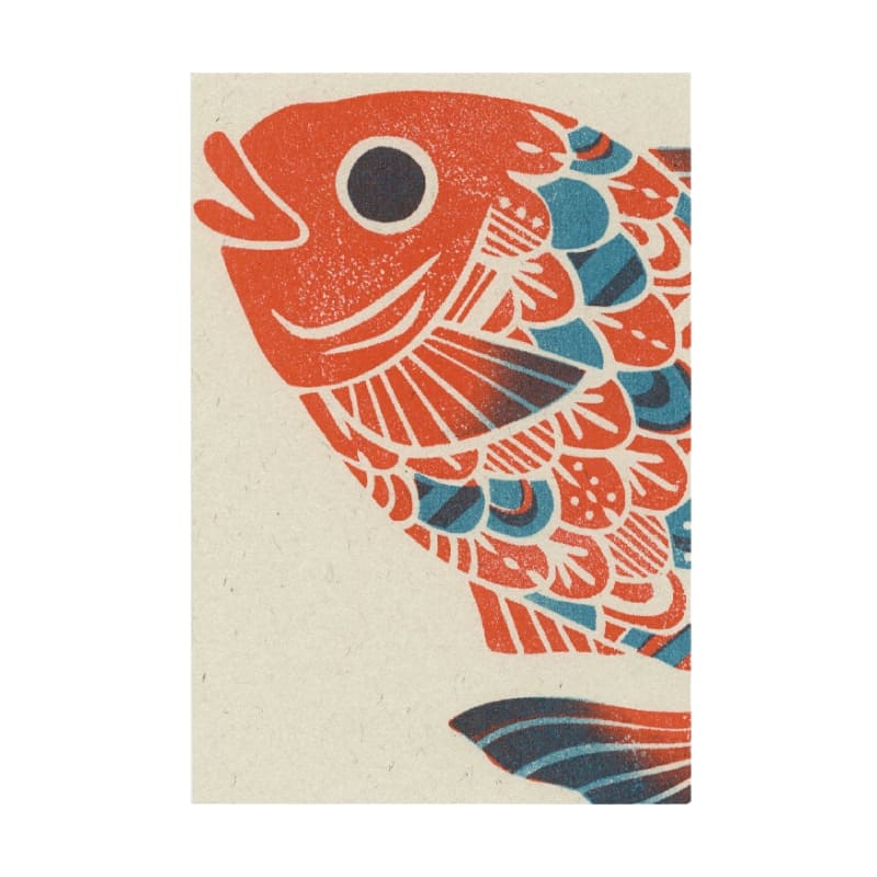 Japanilainen postikortti Merikrotti