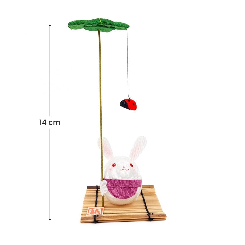 Chirimen kani japanilainen figuuri