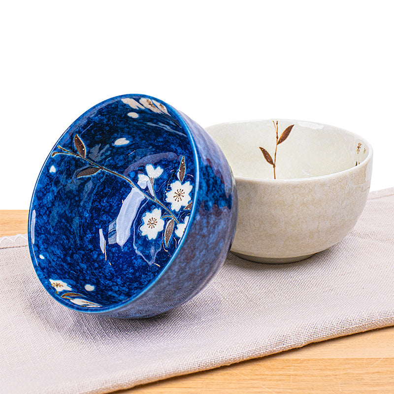 Setti 2 Pientä Japanilaista Kulhoa - Sakura