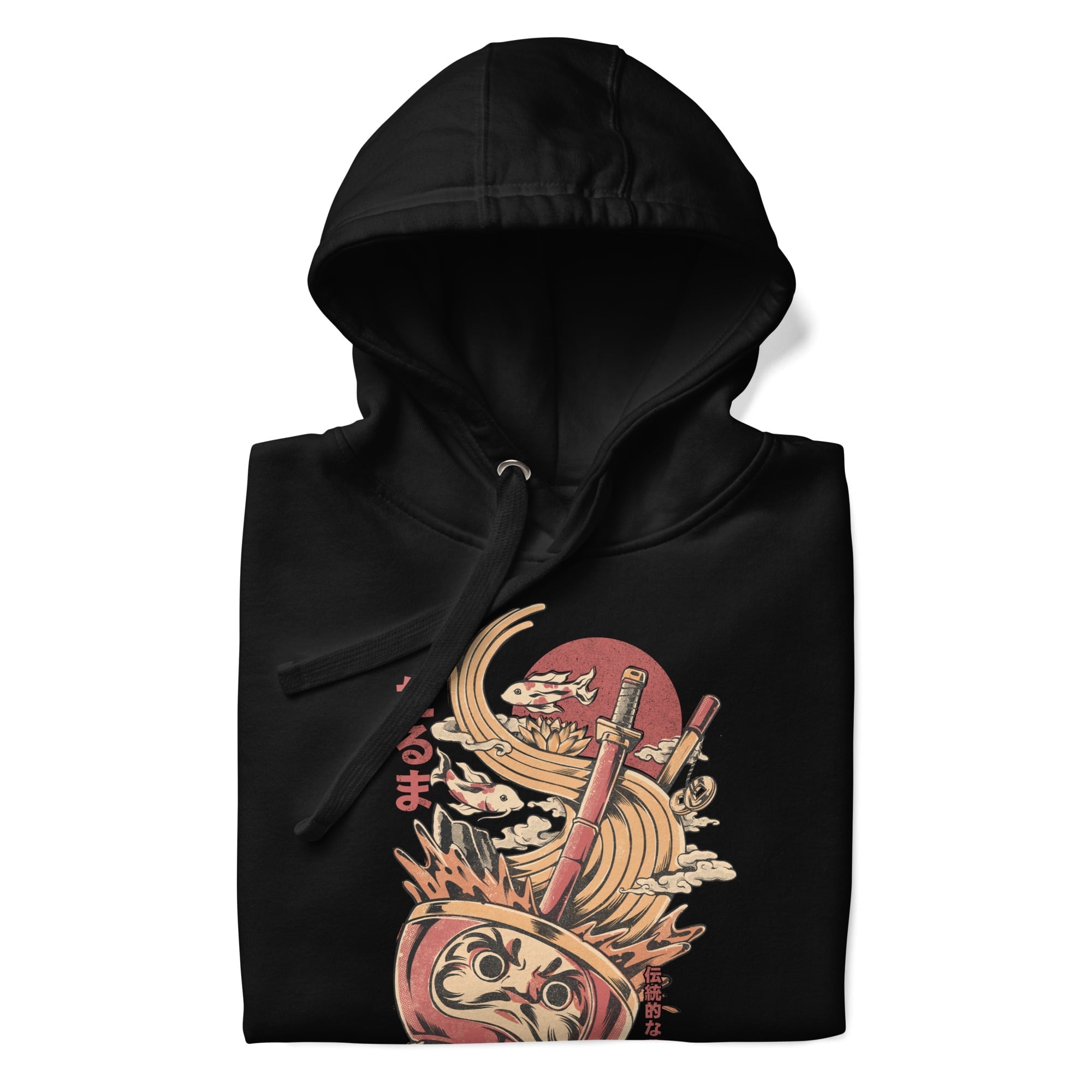 Daruma Ramen japanilainen huppari