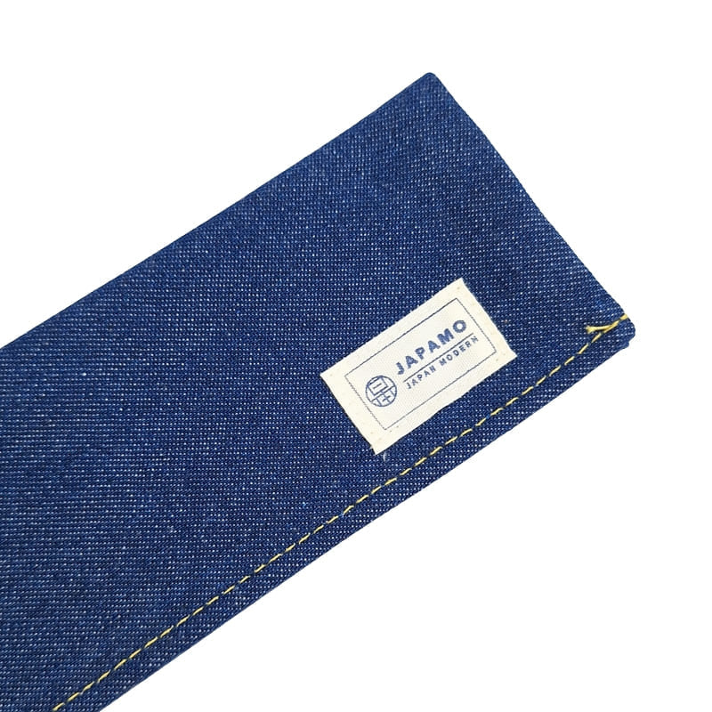Denim japanilainen syömäpuikot tapauksessa