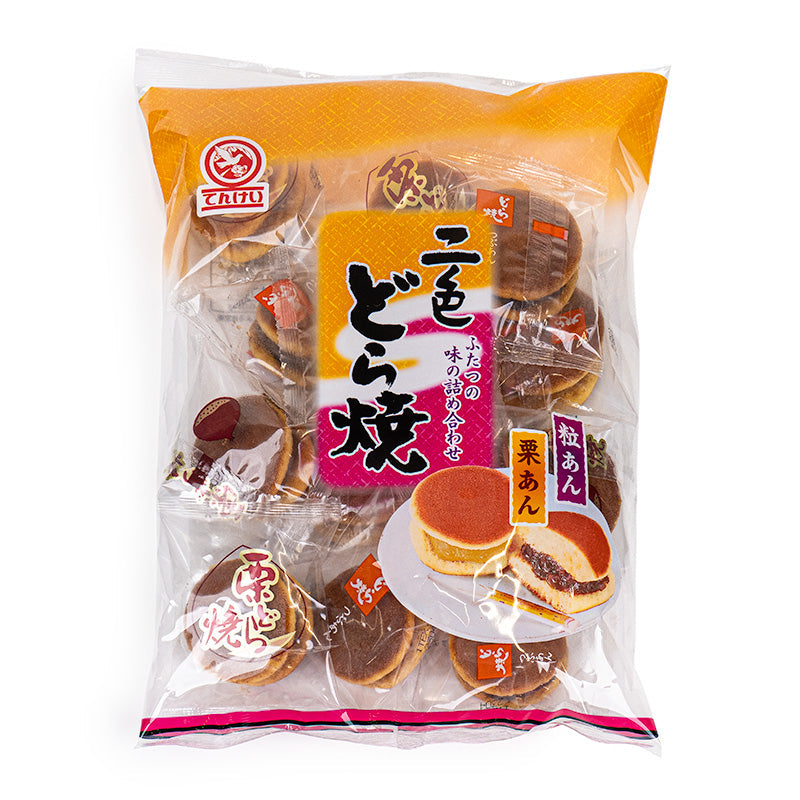 Japanilainen Dorayaki Punaisen papun ja kastanjan makuinen tuote
