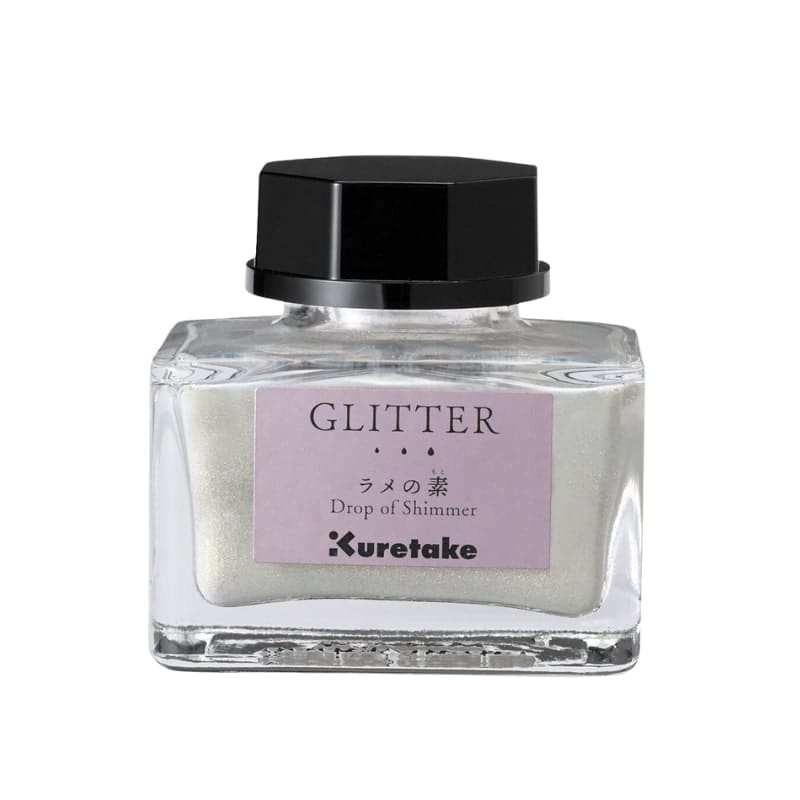 Drop of Shimmer -muste Kuretake - Glitter