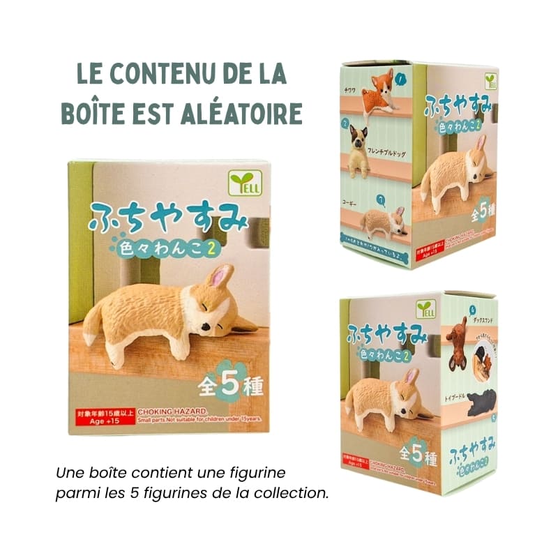 Gachapon koira Kawaii figuuri