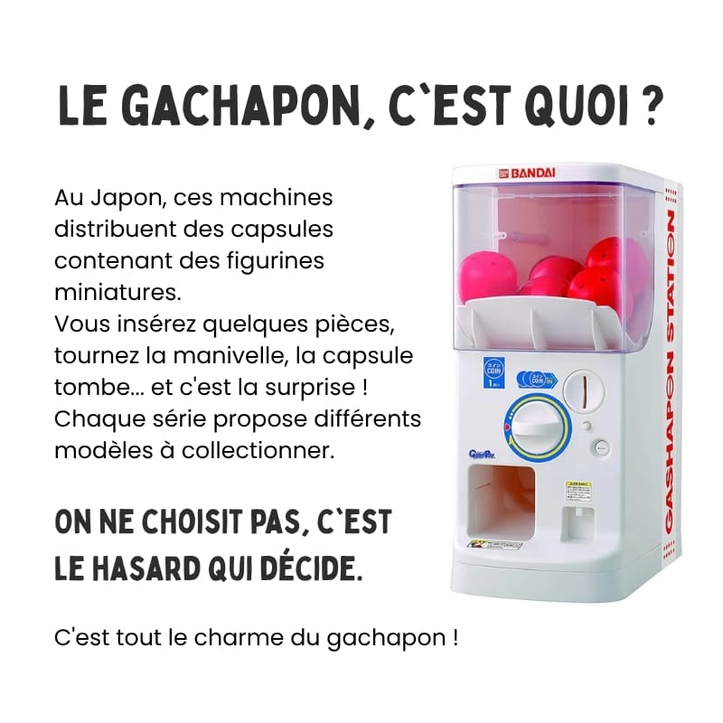 Gachapon koira Kawaii figuuri