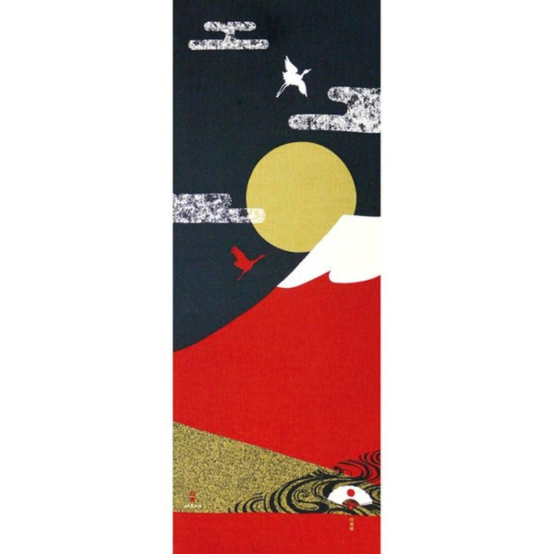 Fuji Red Japanilainen Tenugui