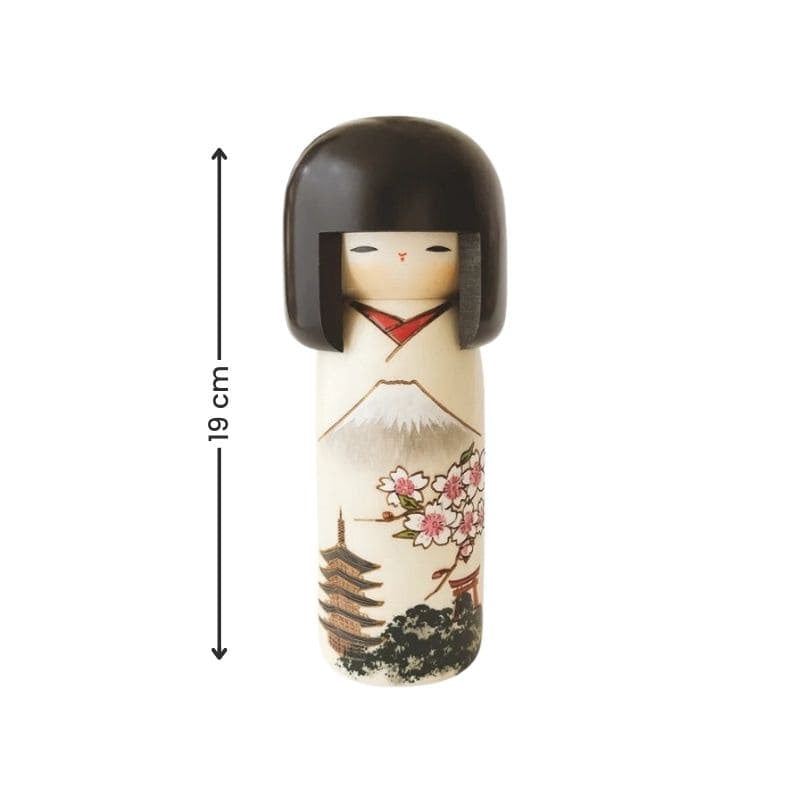 Fuji-vuori Kokeshi-nukke