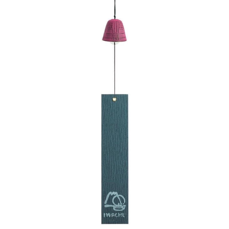 Furin Iwachu Vaaleanpunainen japanilainen kello - 4,5 cm