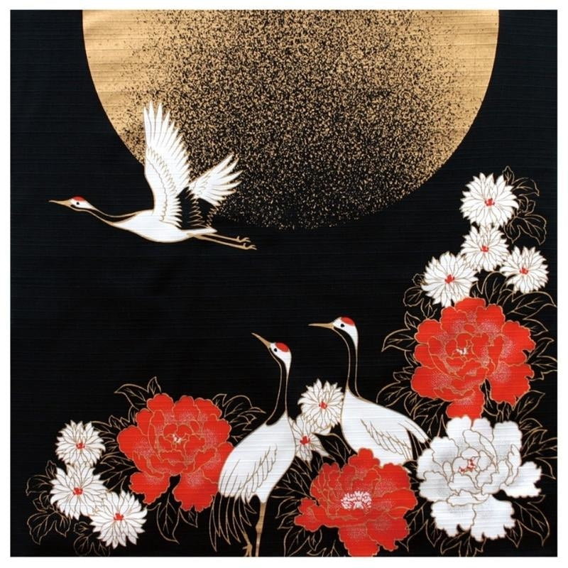 Furoshiki Japanilainen kurki