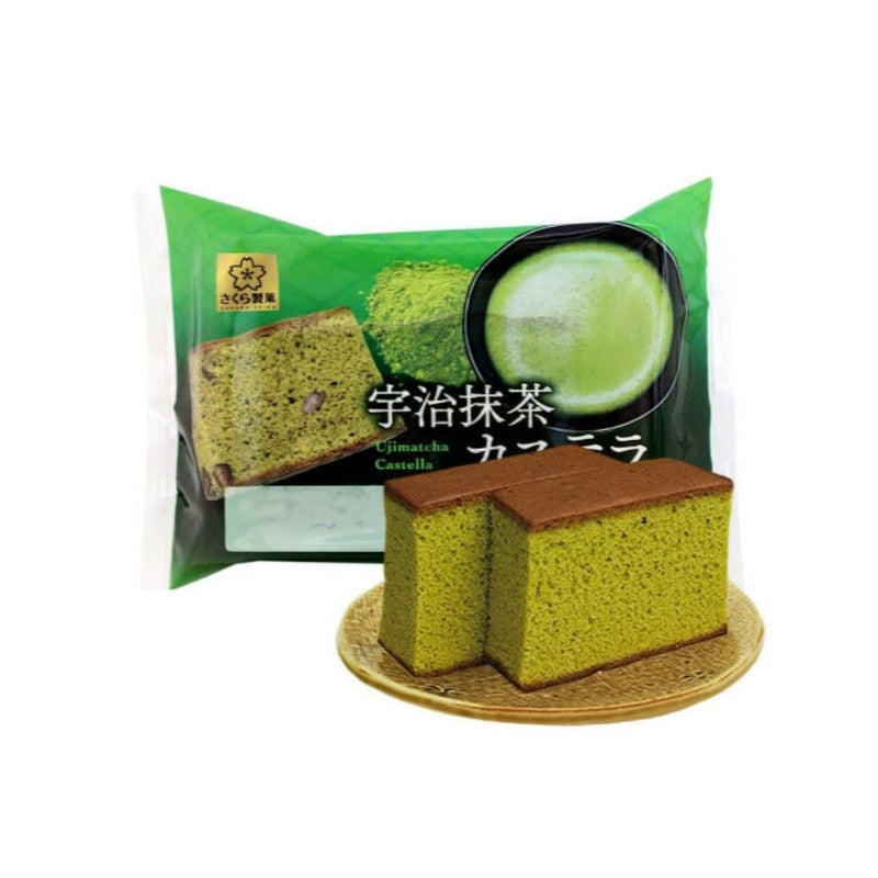 Castella Uji Matcha -kakku