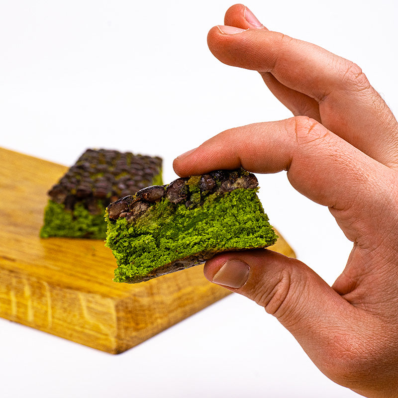 Matcha & punainen papu japanilainen kakku