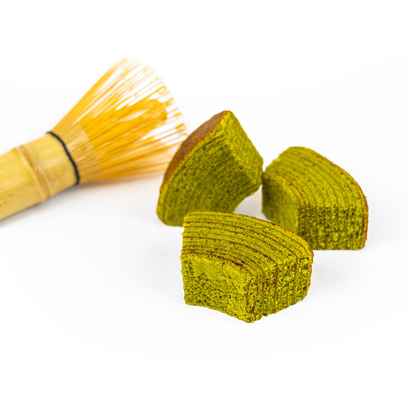 Baumkuchen Uji Matcha kakut