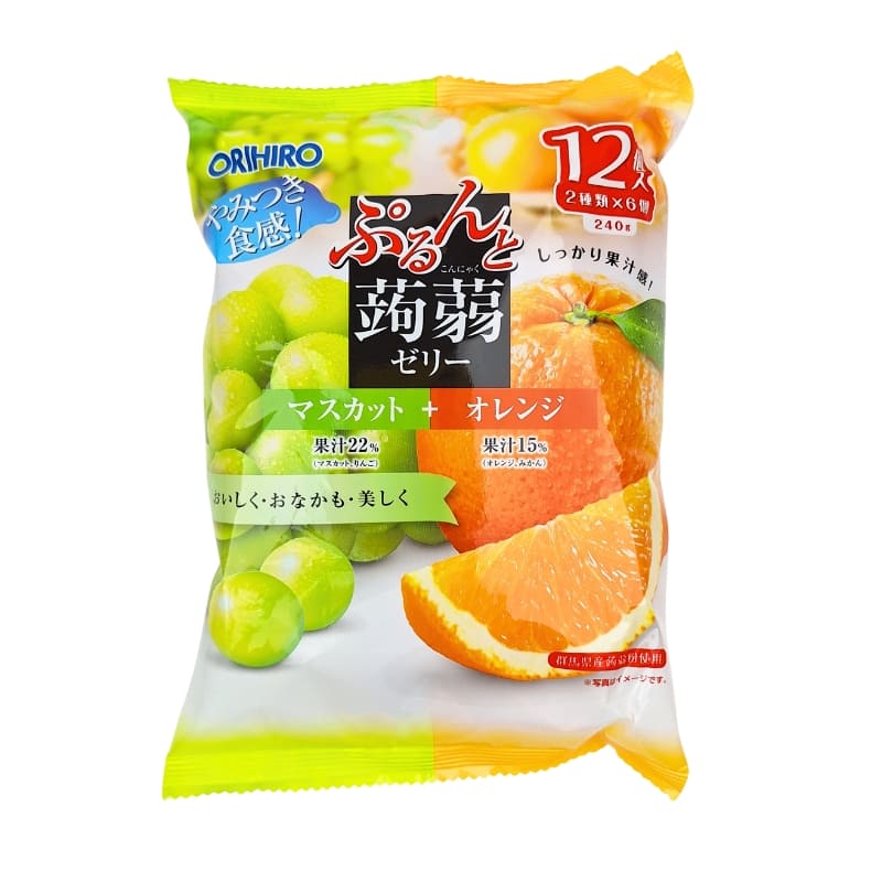 Muscat & Orange Orihiro Konjac-hyytelö