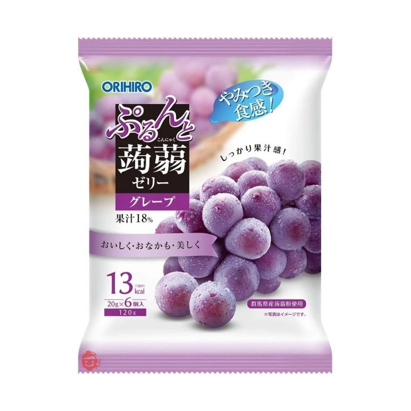 Purunto Grape Orihiro Konjac-hyytelö Purunto Grape Orihiro Konjac-hyytelö
