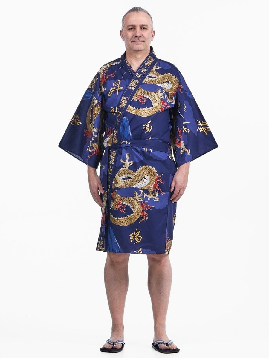 Happi Miesten Dragon Kimono - Yksi koko - Yksi koko