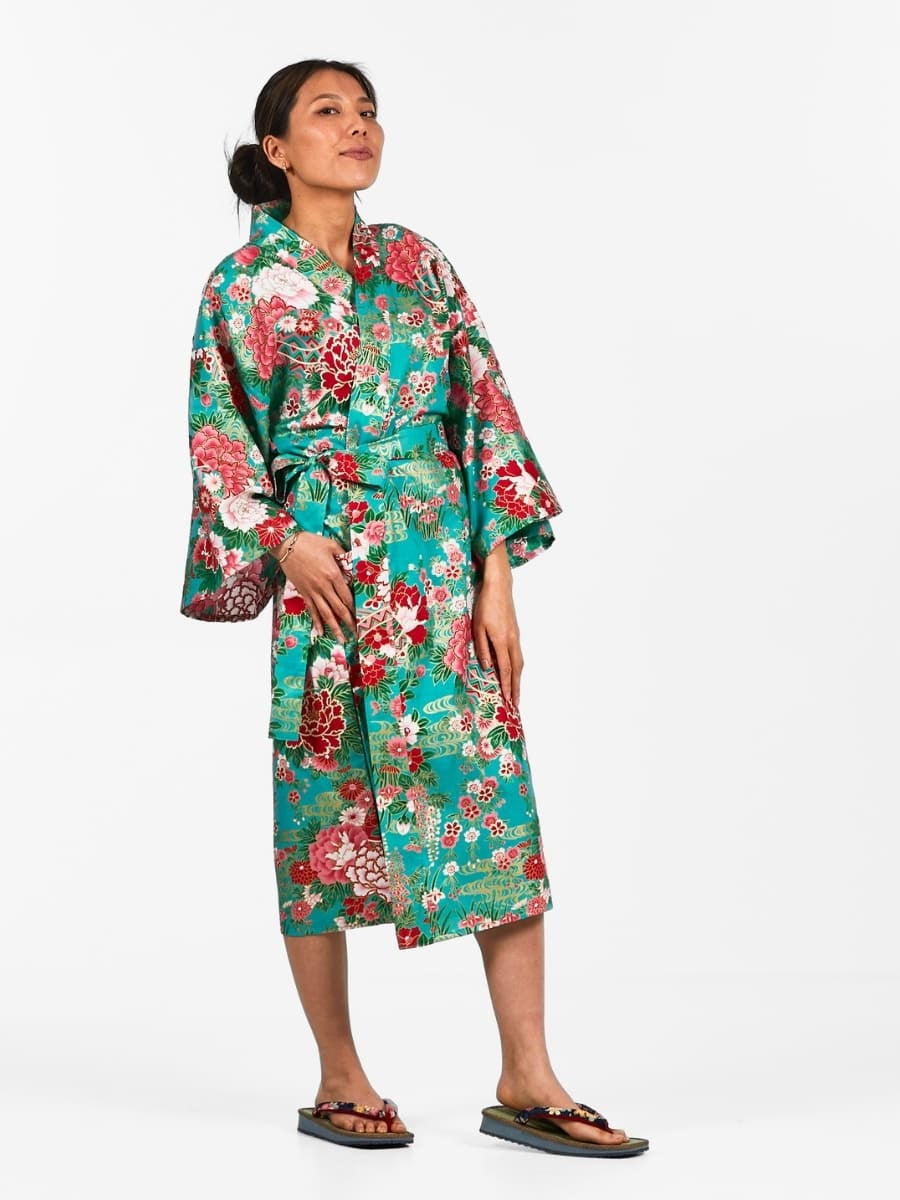 Kimono Happi Woman Temari - Yksi koko