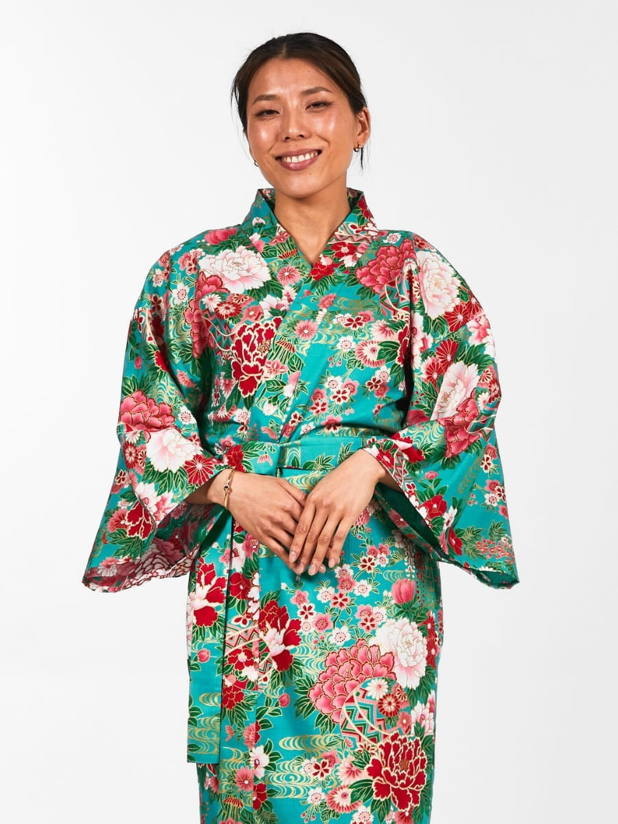 Kimono Happi Woman Temari - Yksi koko