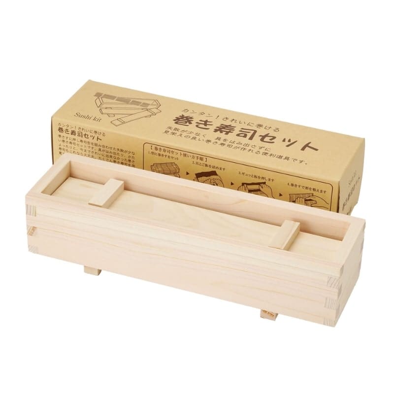 Hinoki Sushi Muotti & Bambu matto