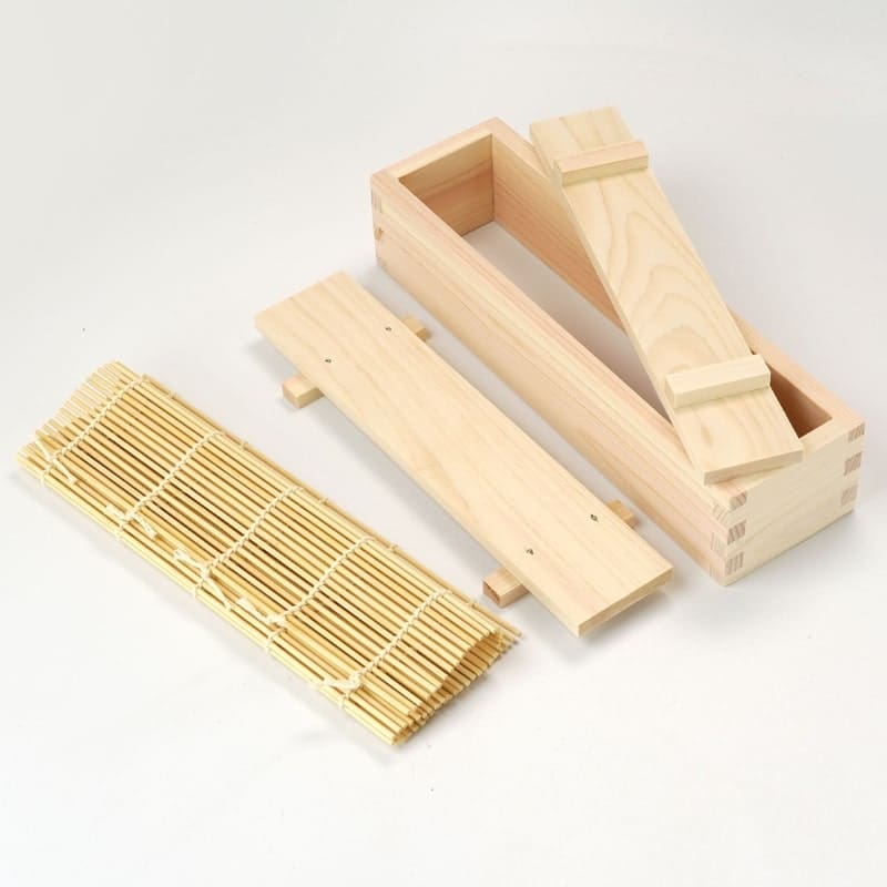 Hinoki Sushi Muotti & Bambu matto