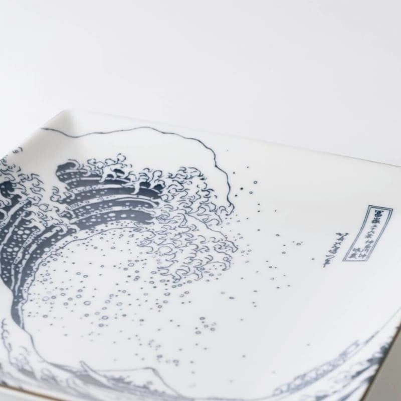 Hokusai Japanilainen neliölevy