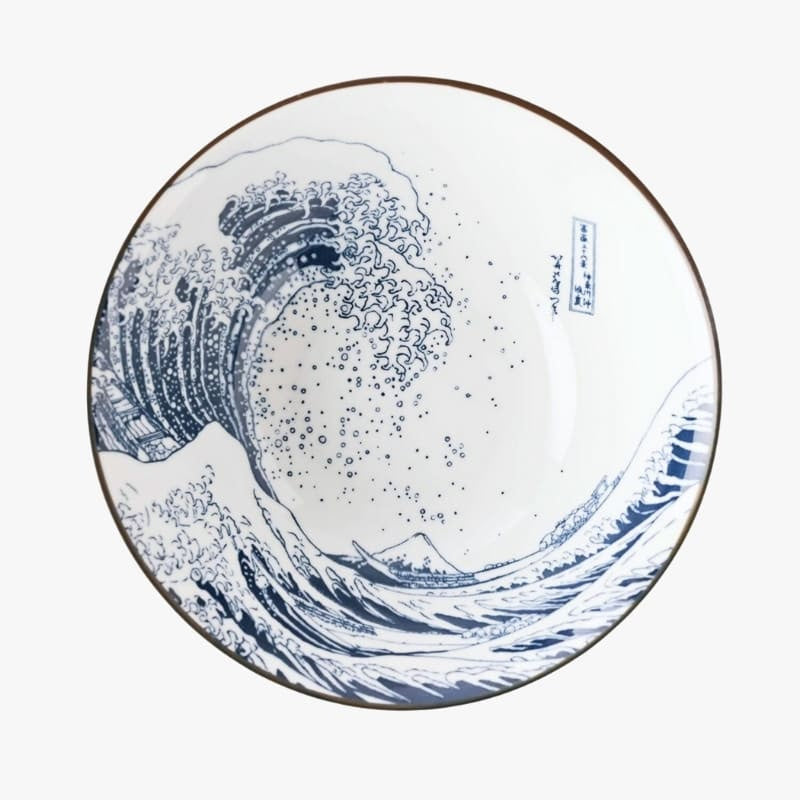 Hokusai Japanilainen Ramen-kulho