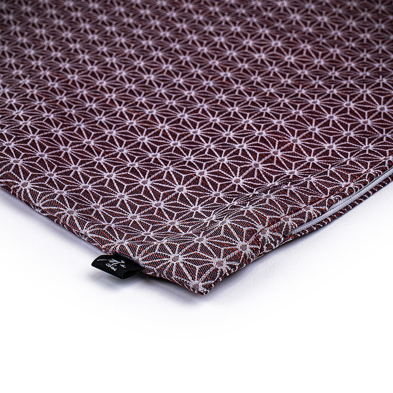 Asanoha violetti japanilainen tyynynpäällinen