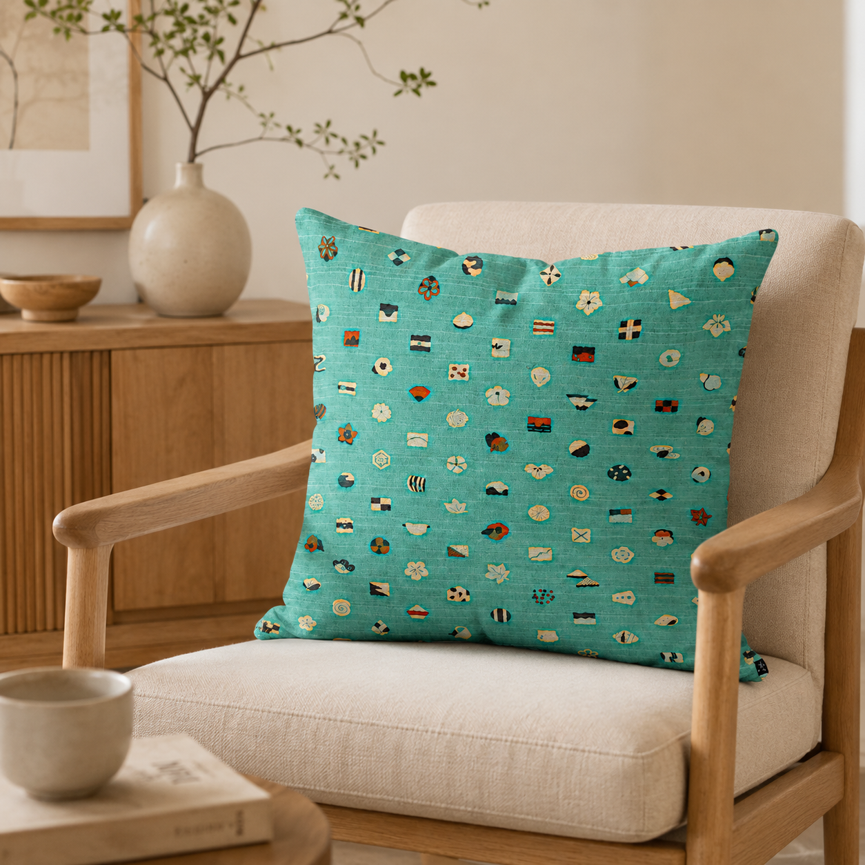Japanilainen tyynynpäällinen Okashi Design