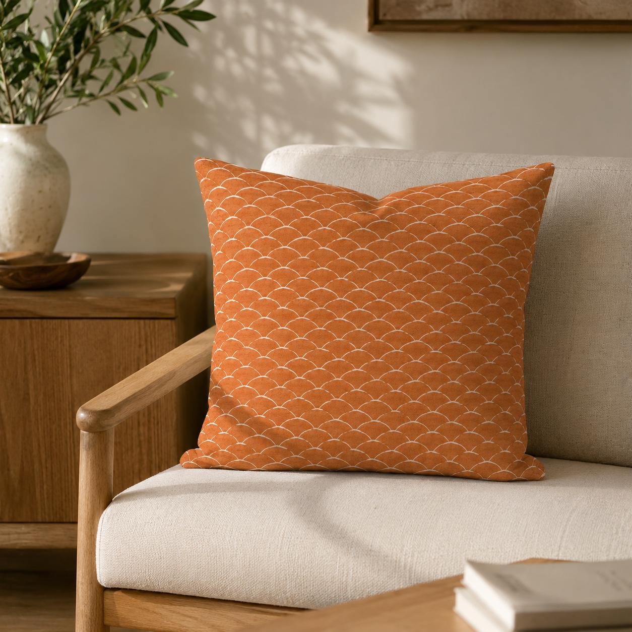 Japanilainen tyynynpäällinen Tsumugi kangas