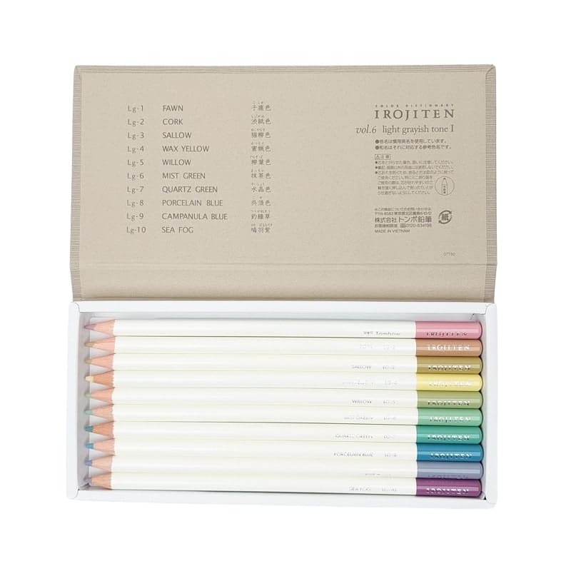 Irojiten Japanese Coloured Pencils Volume 2 (Japanilaiset värikynät Volume 2)