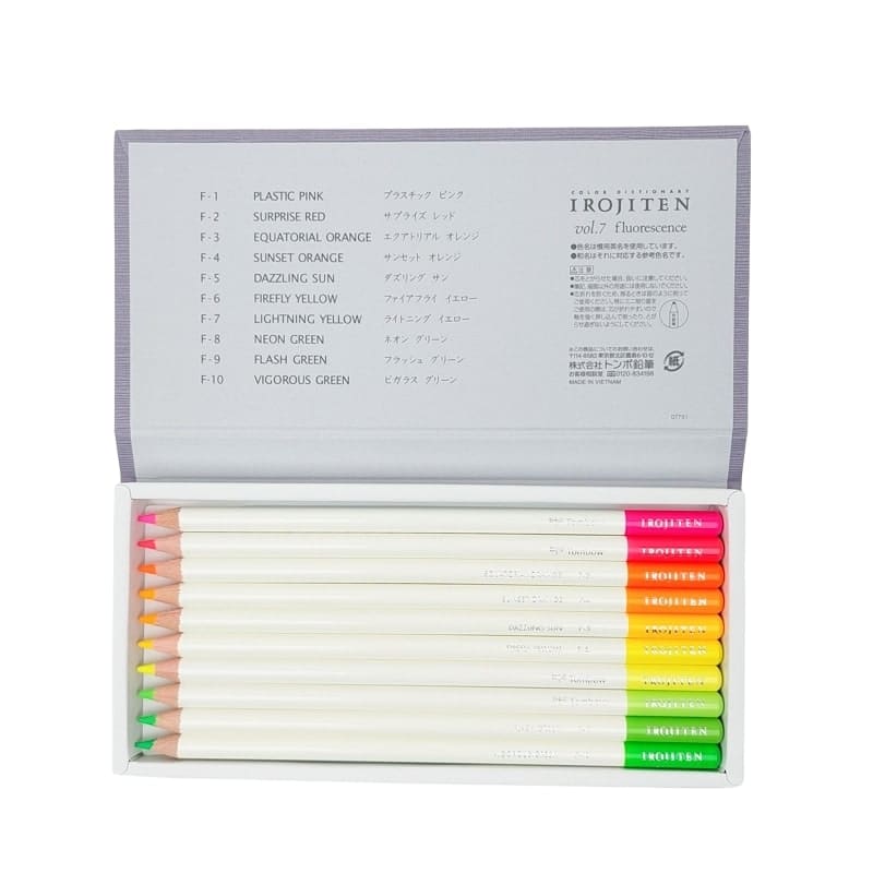Irojiten Japanese Coloured Pencils Volume 3 (Japanilaiset värikynät Volume 3)