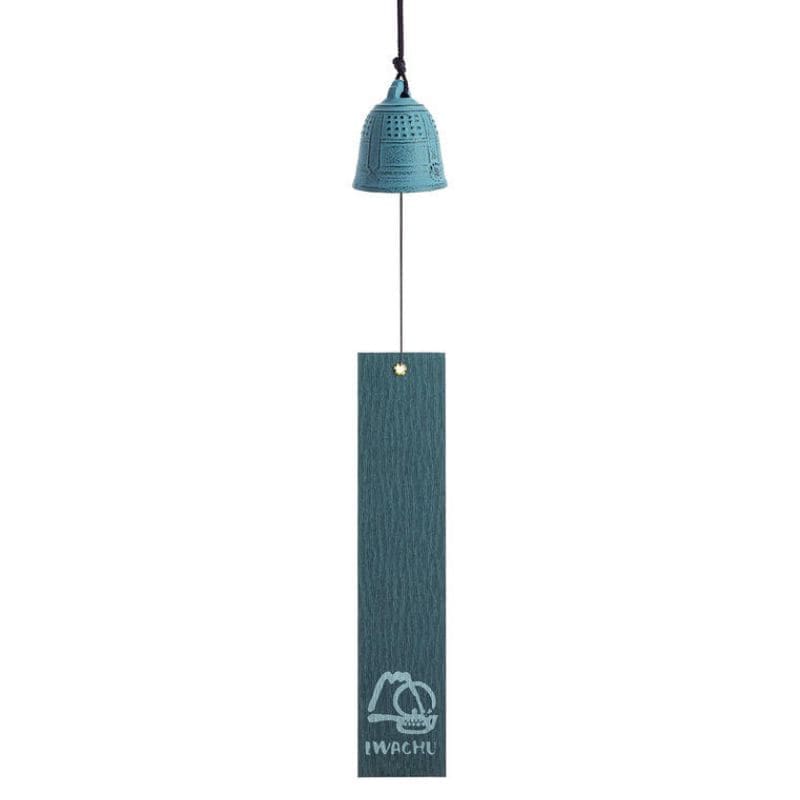 Iwachu valurautainen japanilainen kello vaaleansininen - 5,5 cm